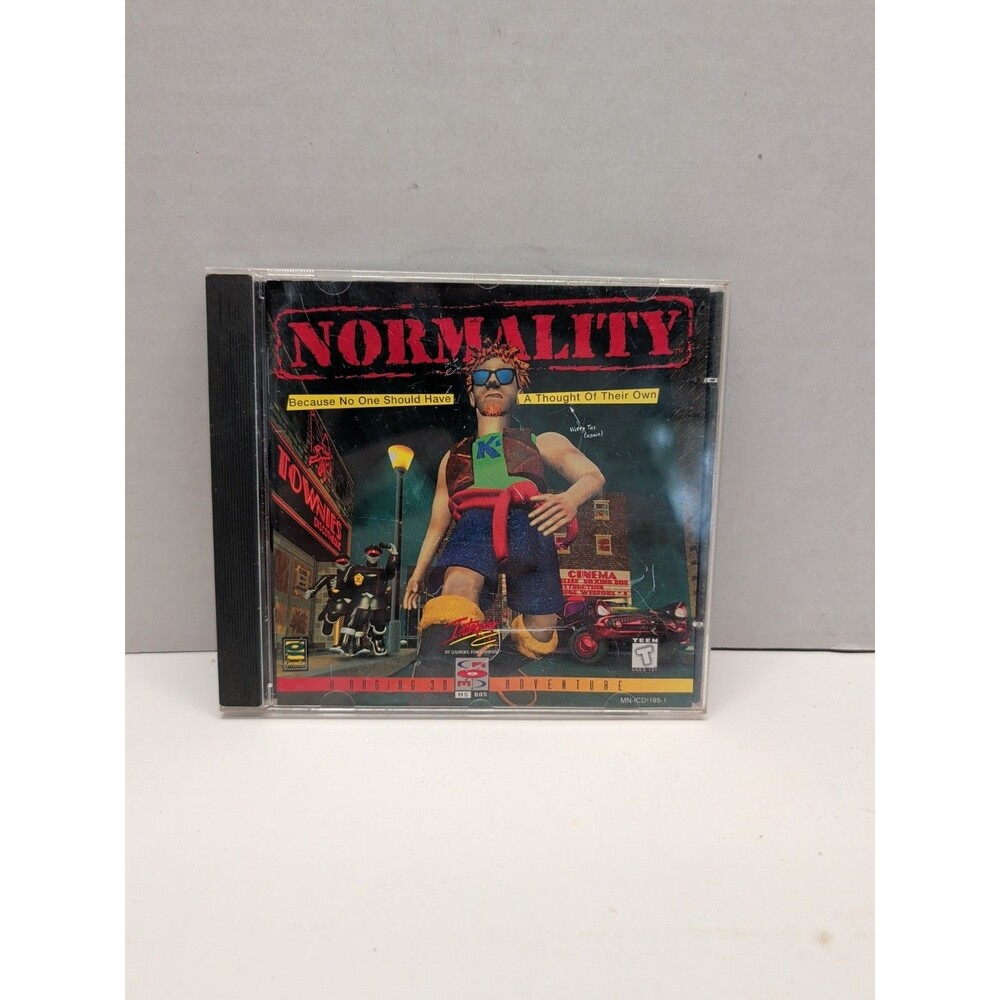 Normality (PC, MS-DOS, 1996) CD ROM Gremlin Interactive Interplay VTG